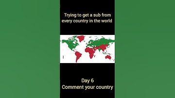 Trying to get a sub from every country Day 6 @/countries/shorts #shorts #world