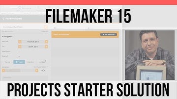 FileMaker 15 Projects Starter Solution with Nic Hunter | FileMaker 15 Training