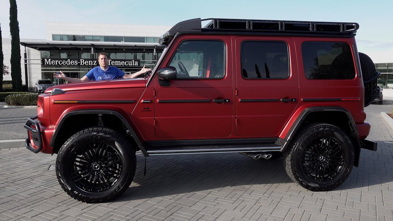 ⁣The 2023 Mercedes-AMG G63 4x4 Squared Is a $350,000 Luxury Monster Truck