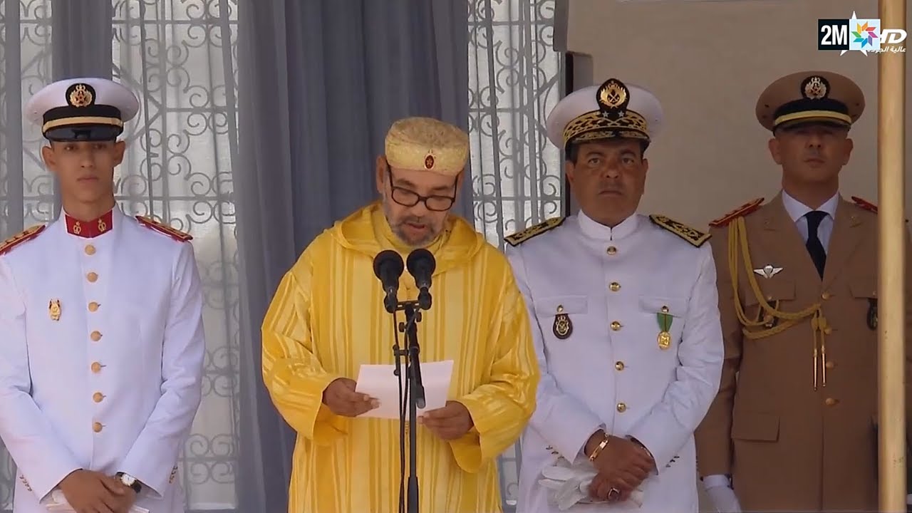 جلالة الملك يترأس بتطوان حفل أداء القسم للضباط المتخرجين من المدارس العليا العسكرية وشبه العسكرية