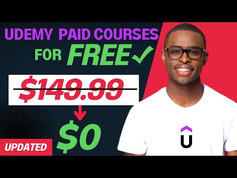 How To Get Udemy Paid Courses For Free (UPDATED)