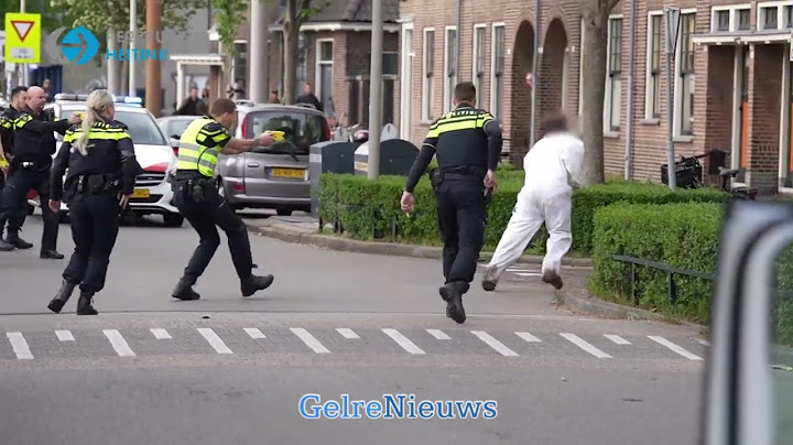 Man getaserd in Arnhem bij aanhouding met getrokken vuurwapens