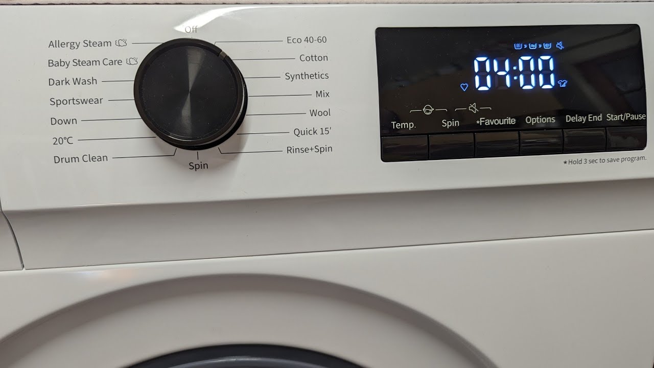 hisense WFQP9014EVM - cotton 60 intensive