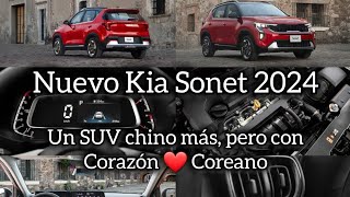 Nuevo Kia Sonet 2024 | El Nuevo SUV chino de nacimiento pero Coreano de Corazón 💟