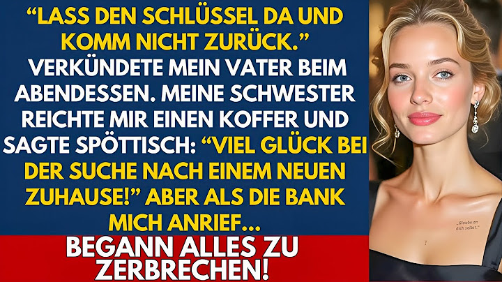 Lass den Hausschlüssel da, nimm deinen Koffer und geh“ – sagten meine Eltern. Aber als der Anruf von