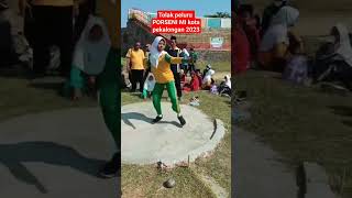 Download Lagu Tolak Peluru PORSENI MI kota Pekalongan 2023 #shorts #atletik #tolakpeluru MP3