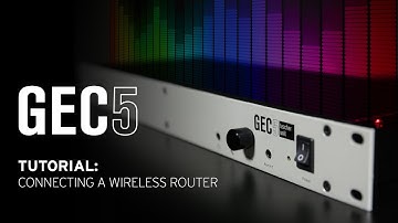 Korg GEC5 Tutorial – Connecting a Wireless Router