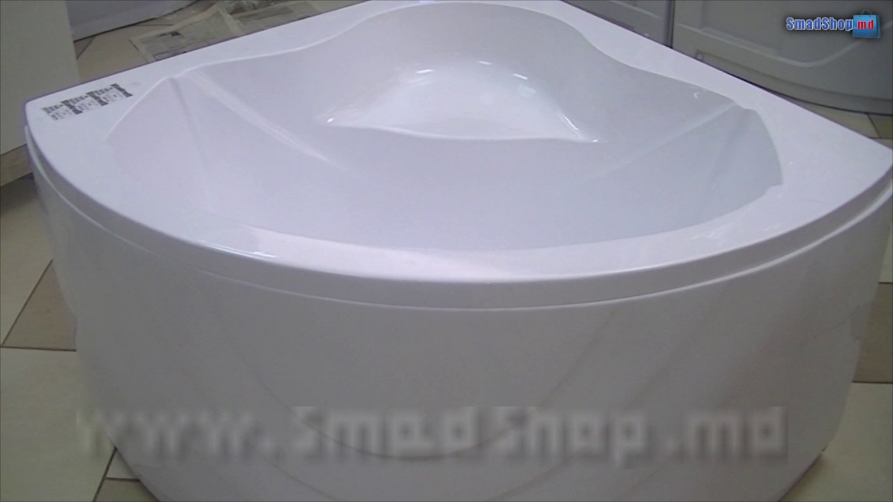 Глубокий душевой поддон из акрила Boer BE 8004 - YouTube