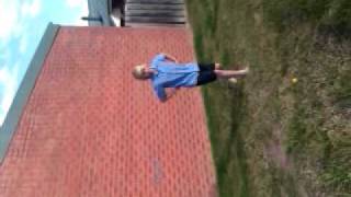 Wall flip first time