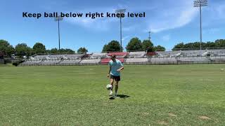 Below Knee Juggling Right