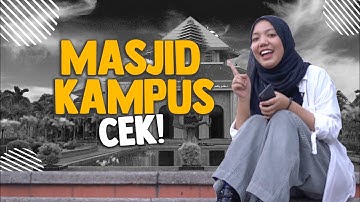 Keliling Masjid Kampus UGM!!