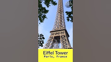 See the Eiffel Tower in Paris Up Close #Shorts #Landmarks