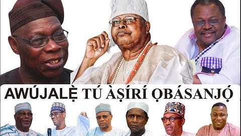 SUNDAY IGBOHO: EYI NI OHUN TI AWUJALẸ SO NIPA ỌBASANJỌ