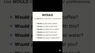 How to ask questions by using modal verbs? #trending #english #viralvideo #englishgrammar #shorts