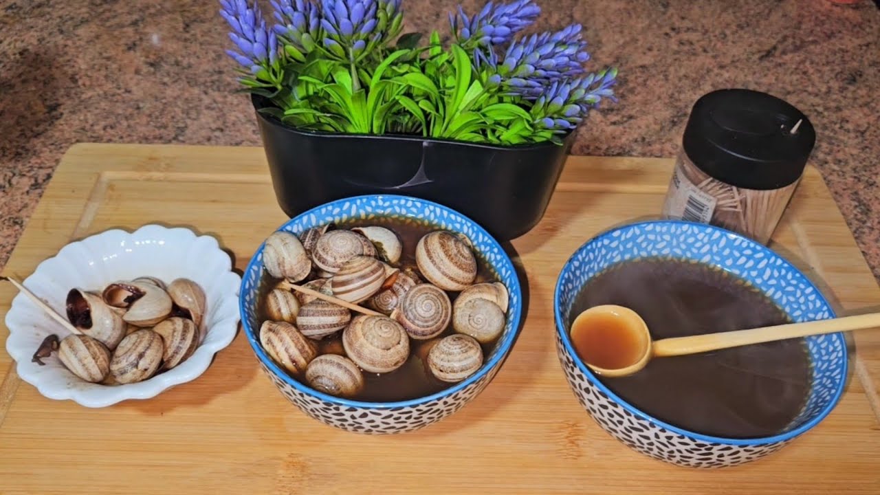 la receta más popular y CALLEJERA de LOS CARACOLES AL ESTILO MARROQUÍ 100%Y PASO A PASO
