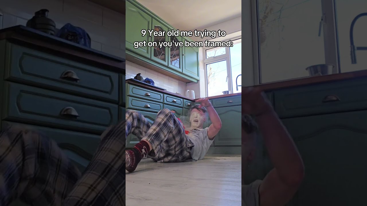 9 Year Old Me Trying To Get On You Ve Been Framed