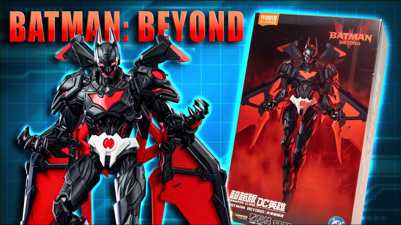 Blokees BATMAN BEYOND Champion Class Model Kit LIVE BUILD - YouTube