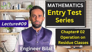 Operation on Residue Classes Modulo "n" 11 Class Math ll NUST NET Mathematics Lectures