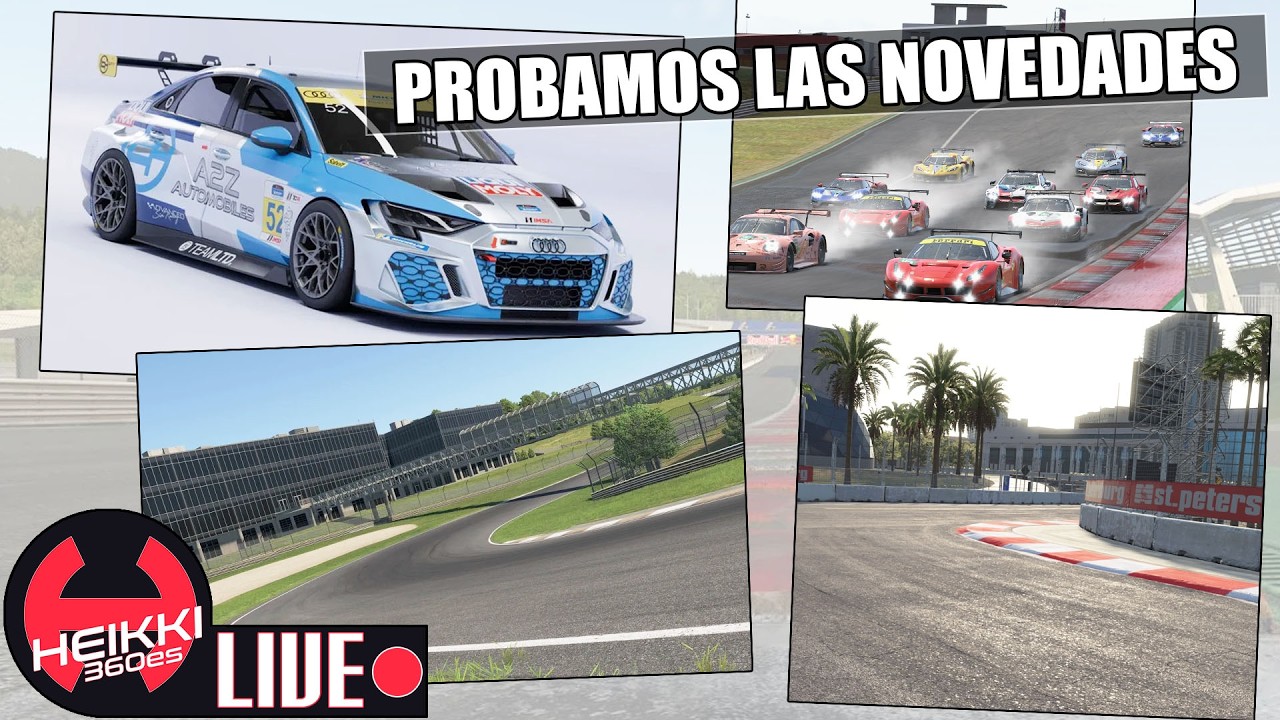 Carreras y nueva build de iRacing !novedades tras !mantenimiento || !Simufy !GOSetups !JuegoGratis