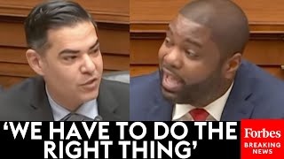 Byron Donalds Debates Robert Garcia Over The Possible Impact Of Illegal Immigrants On Redistricting