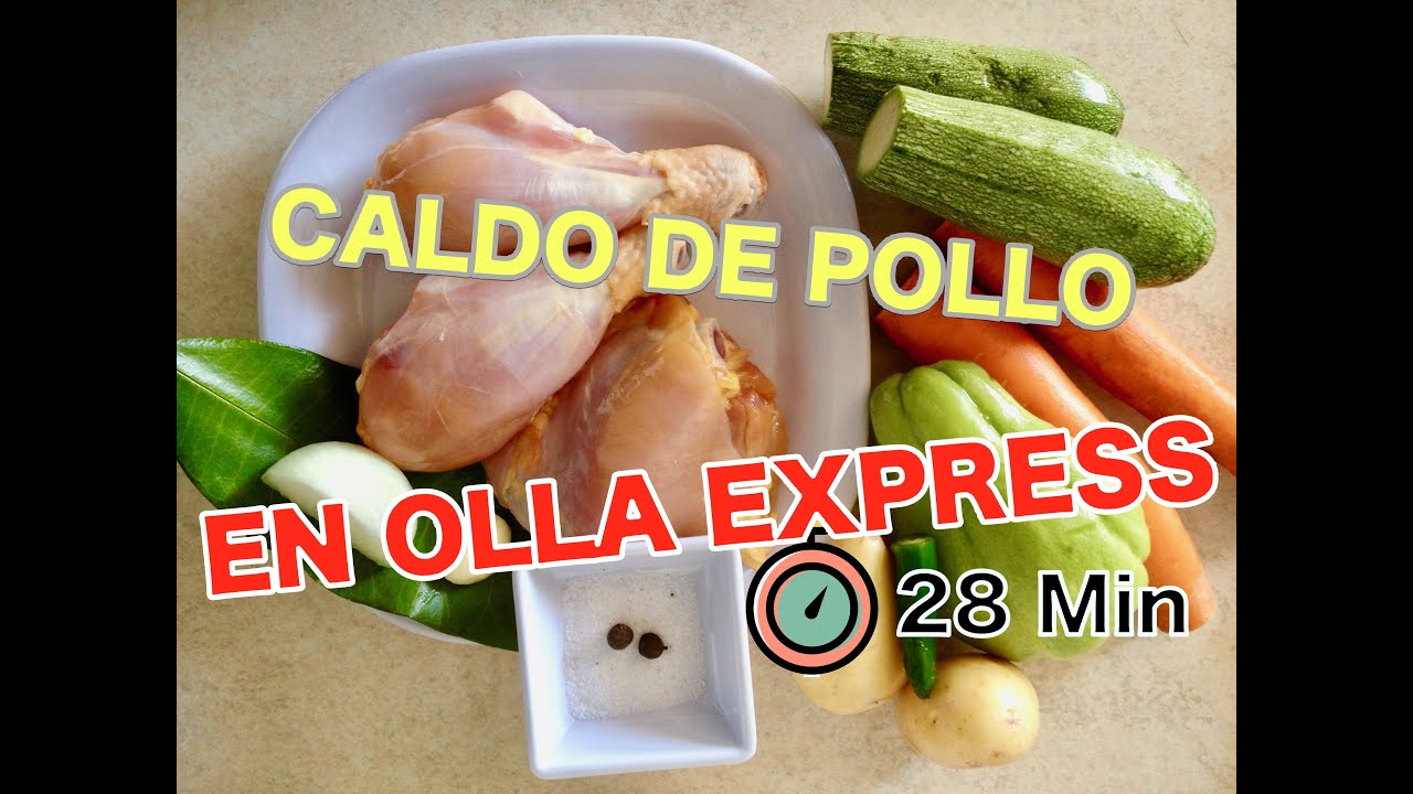 Actualizar 61+ imagen caldo de pollo receta olla express