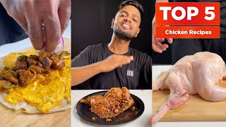 TOP 5 Delicious Chicken Dishes Of Great Indian Asmr { G.I.A }