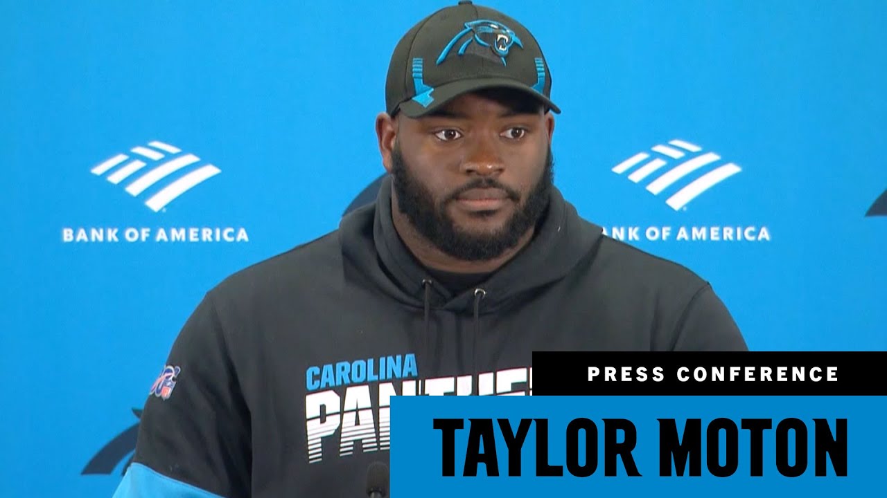 Taylor Moton talks about the development of Brady Christensen