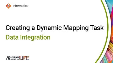 Creating a Dynamic Mapping Task in Data Integration