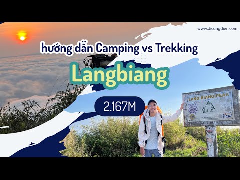 Hướng dẫn chi tiết cách Camping và Trekking đỉnh Langbiang cao 2167M