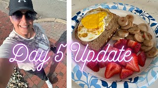 DAY 5 TIRZEPATIDE JOURNEY // EXERCISE// GETTING SICK?