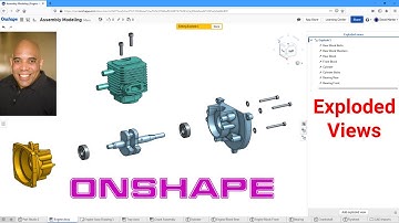Onshape - How to Create Exploded Views | Assemblies and Drawings