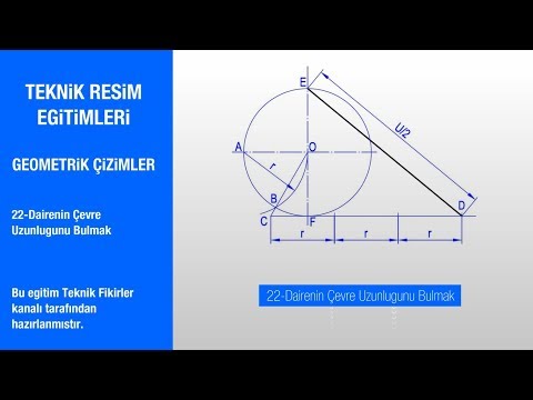 Video: Bir Dairenin Uzunluğu Nasıl Hesaplanır