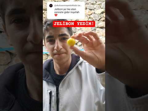 JELİBON YEDİM! Sıradaki görev ne olsun? #keşfet #keşfetedüş #ytdayibenionecikarnolur