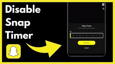 How To Turn Off Timer On Snapchat | Simple And Easy (2024)