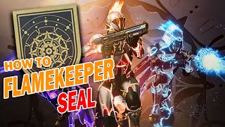 *EASY* How to Complete the "FLAMEKEEPER" Solstice SEAL! | SECRET Triumphs Guide - Destiny 2