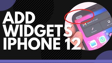 How to add Widgets on the iPhone 12