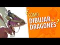 🔥 5 SECRETOS PARA DIBUJAR CRIATURAS || PSD GRATIS + Paso a paso de la creación de un dragon cartoon