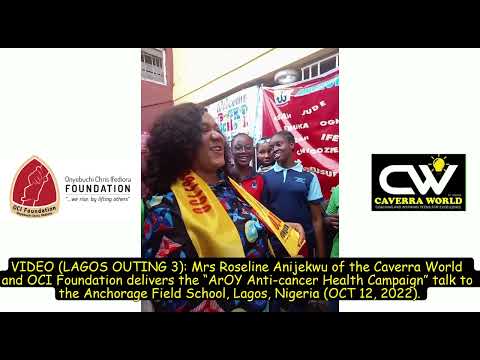 Lagos Outing 3 (Anchorage Field Schooll): OCI Foundation's “ArOY Health Campaign” (Oct 12, 2022)