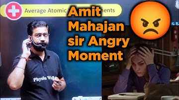 😡 Amit Mahajan sir Angry Moment || Amit Mahajan Sir Motivation || Yakeen 2.0 || Physics wallah