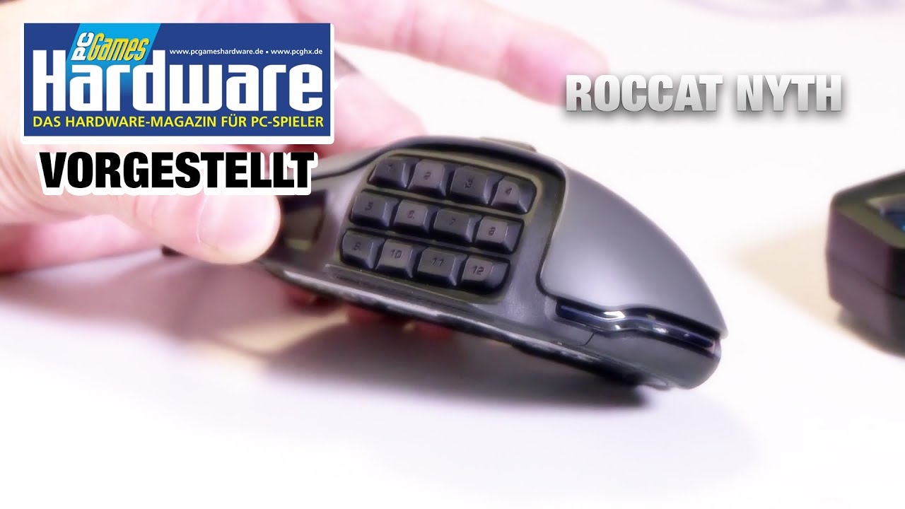 Roccat Nyth Test / Review | Spielermaus mit modularen Tasten