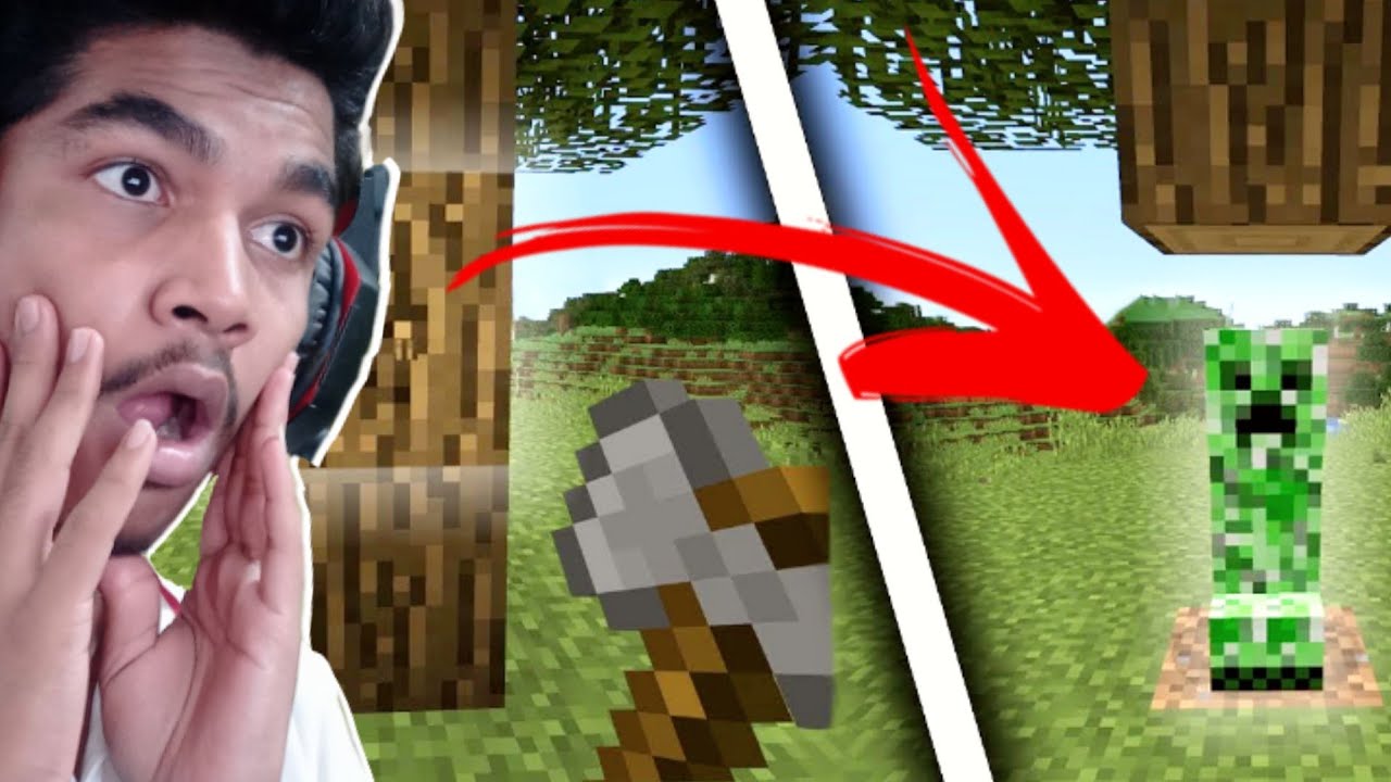 MINECRAFT, BUT MINING BLOCKS SPAWN MOBS | FoxIn Gaming