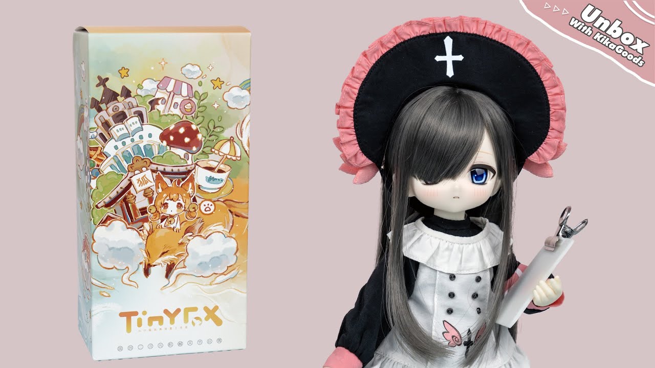 Unboxing TinyFox 'Lucy' 1/6 Points Angel Body Action Figure #kikagoods #unboxing #asmr #toys #doll