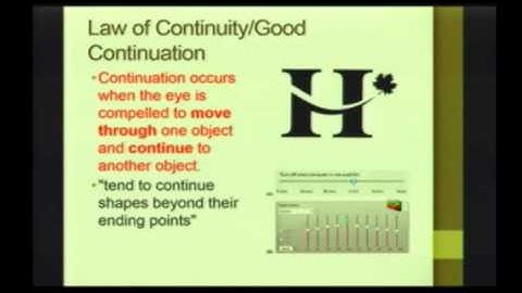 Gestalt   Law of Continuity