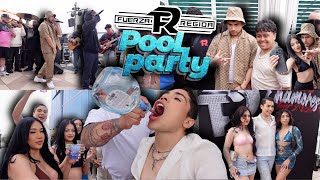 I went to Fuerza Regida&#39;s Pool Party!!