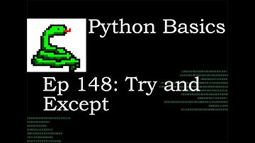 Python Basics Try and Except