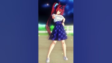 Uma musume shader in MMD commission (Daiwa Scarlet) edition #rhythmgame #videogame #umamusume #mmd