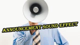 announcement youtube sound [HD]
