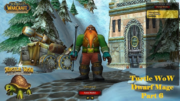 Turtle WoW Dwarf Mage Longplay - Part 6 | Classic+ World of Warcraft Relaxing Gameplay & Leveling