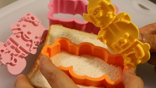 Rilakkuma and Hello Kitty Toast Maker ～ リラックマ ハローキティ 食パン 抜き型