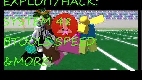 ROBLOX Exploit/Hack: System48 Trial [Patched] SOUND, SPEED & MORE!!